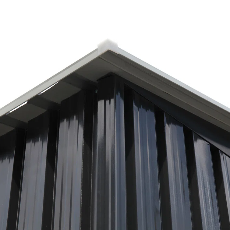 Chery Industrial Garden Metal Shed - Premium 6'x8'