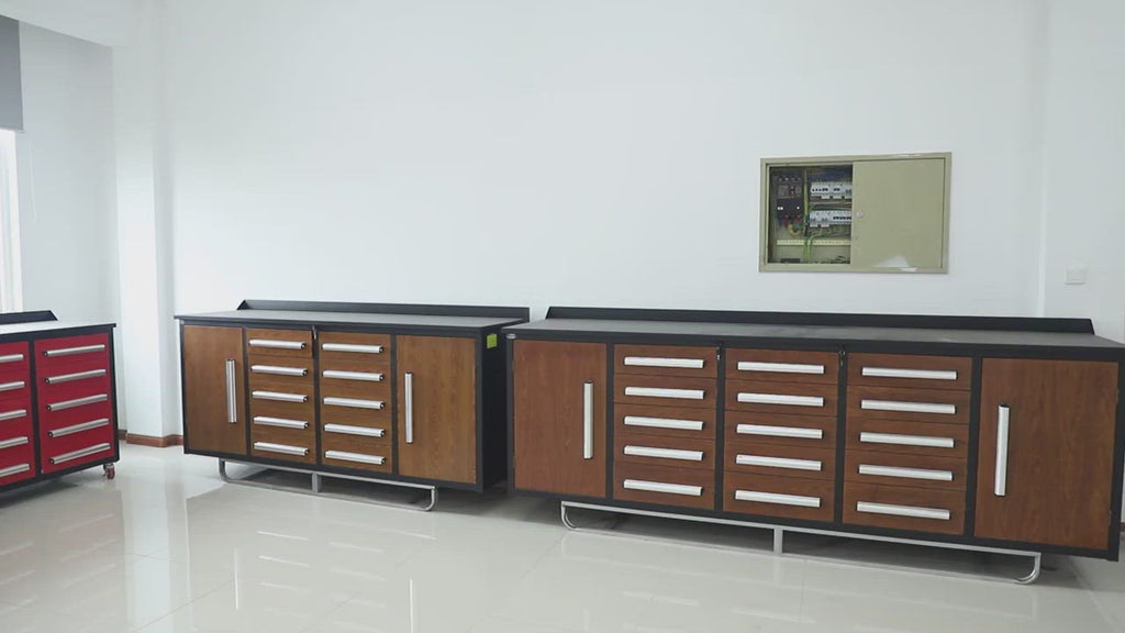 Storage Cabinet with Work Bench video