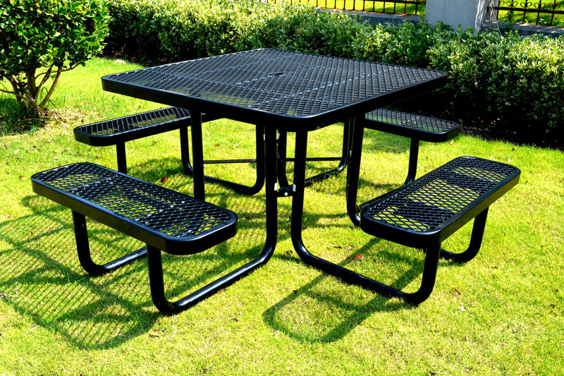 Chery Industrial 46" Square Picnic Table