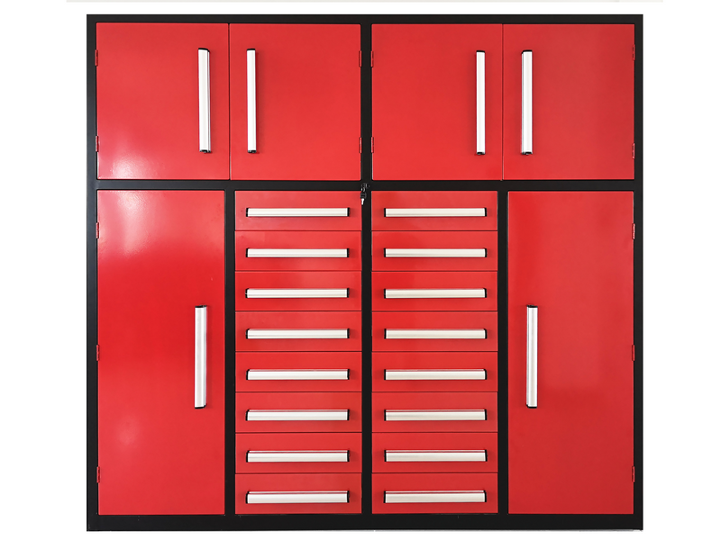 Steelman 7' Garage Storage Cabinets (16 Drawers)