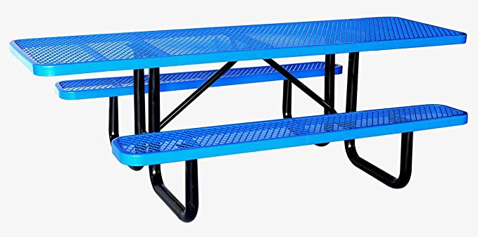 Chery Industrial 8' ADA Expandable Rectangular Picnic Table