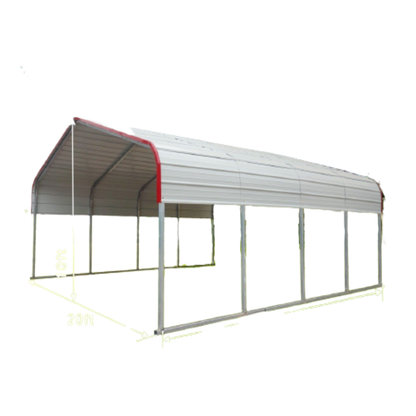 Classic Steel Carport 20'W x 20'L