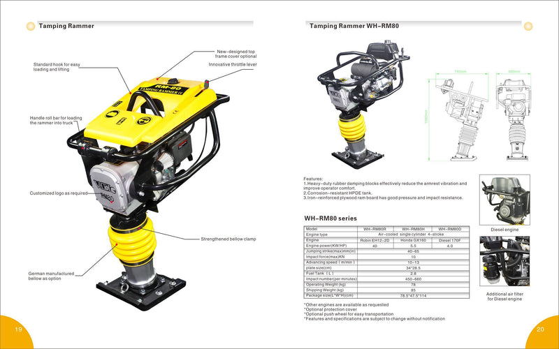 Greatbear Tamping Rammer