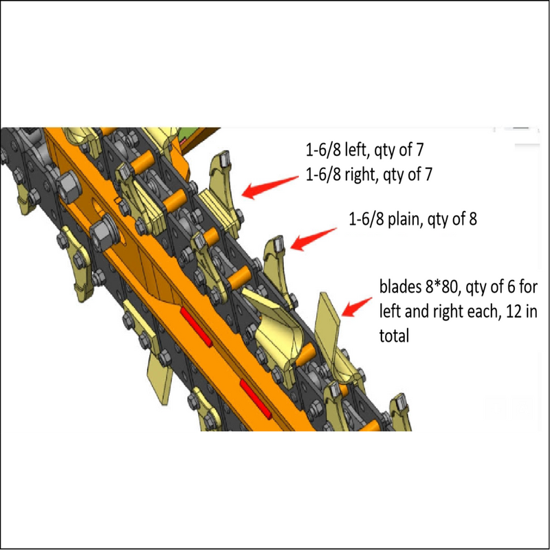 Greatbear Trencher Parts